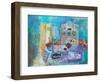 Seaside Kitchen-Sylvia Paul-Framed Giclee Print