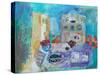 Seaside Kitchen-Sylvia Paul-Stretched Canvas