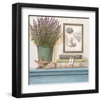 Seaside Lavender-Arnie Fisk-Framed Art Print