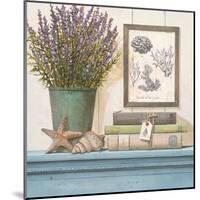 Seaside Lavender-Arnie Fisk-Mounted Art Print