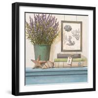 Seaside Lavender-Arnie Fisk-Framed Art Print