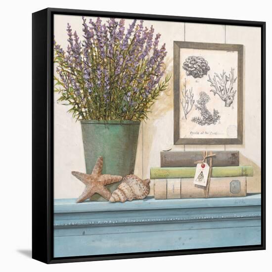 Seaside Lavender-Arnie Fisk-Framed Stretched Canvas