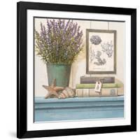 Seaside Lavender-Arnie Fisk-Framed Art Print