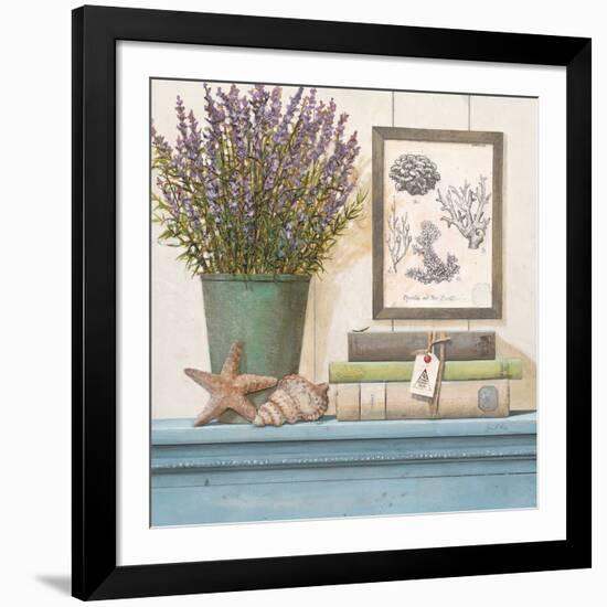 Seaside Lavender-Arnie Fisk-Framed Art Print