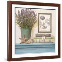 Seaside Lavender-Arnie Fisk-Framed Art Print