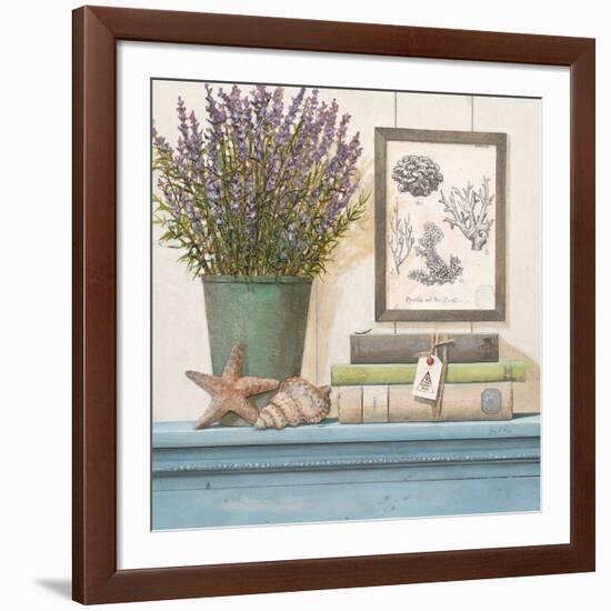 Seaside Lavender-Arnie Fisk-Framed Art Print