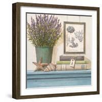 Seaside Lavender-Arnie Fisk-Framed Art Print