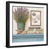 Seaside Lavender-Arnie Fisk-Framed Art Print