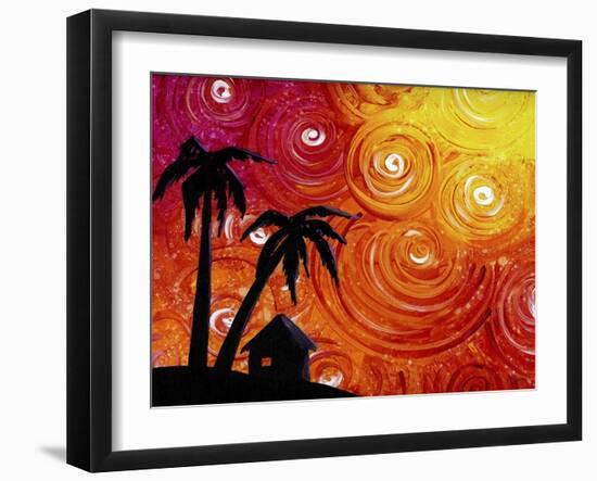 Seaside Lights-Cindy Thornton-Framed Giclee Print