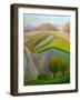 Seaside Lookout-Angeles M Pomata-Framed Giclee Print