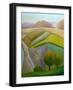 Seaside Lookout-Angeles M Pomata-Framed Giclee Print