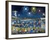 Seaside on the Fourth-Sheila Lee-Framed Giclee Print