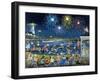 Seaside on the Fourth-Sheila Lee-Framed Giclee Print