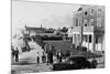 Seaside, Oregon - Exterior View of the Shore Coffee Shop-Lantern Press-Mounted Art Print