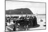 Seaside, Oregon Turnaround and Tillamook Head Photograph - Seaside, OR-Lantern Press-Mounted Art Print