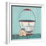 Seaside Pail-Elle Summers-Framed Art Print