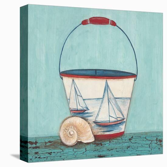 Seaside Pail-Elle Summers-Stretched Canvas