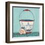Seaside Pail-Elle Summers-Framed Art Print