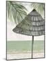 Seaside Palapa-Arnie Fisk-Mounted Art Print