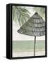 Seaside Palapa-Arnie Fisk-Framed Stretched Canvas