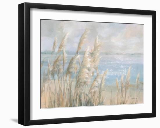 Seaside Pampas Grass-Danhui Nai-Framed Art Print