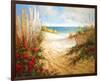 Seaside Pathway-Craig McConnell-Framed Art Print