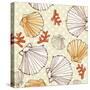 Seaside Pattern 1-Robbin Rawlings-Stretched Canvas