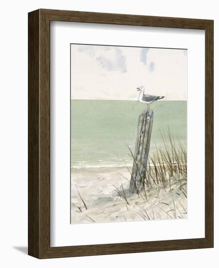 Seaside Perch-Arnie Fisk-Framed Art Print