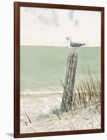 Seaside Perch-Arnie Fisk-Framed Art Print