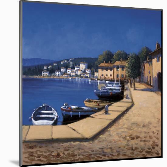 Seaside Promenade I-David Short-Mounted Giclee Print