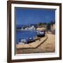 Seaside Promenade I-David Short-Framed Giclee Print