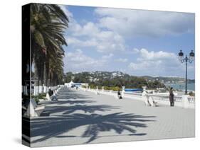 Seaside Promenade, La Marsa Resort, Near Tunis, Tunisia, North Africa, Africa-Ethel Davies-Stretched Canvas