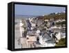 Seaside Resort Town of Ault, Picardy, France-David Hughes-Framed Stretched Canvas