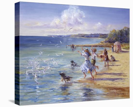 Seaside Scherzando-Judy Talacko-Stretched Canvas