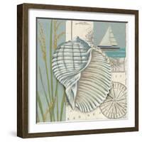 Seaside Shell I-Chariklia Zarris-Framed Art Print