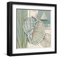 Seaside Shell I-Chariklia Zarris-Framed Art Print