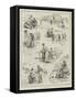 Seaside Sketches-Edward Morant Cox-Framed Stretched Canvas