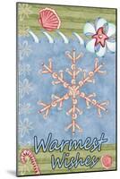 Seaside Snowflake-Valarie Wade-Mounted Giclee Print