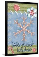 Seaside Snowflake-Valarie Wade-Framed Giclee Print