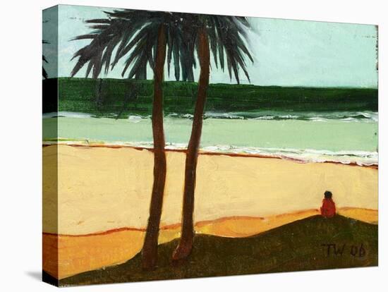 Seaside Solitude, 2006-Tilly Willis-Stretched Canvas