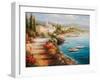 Seaside Stairsteps-Catano-Framed Art Print