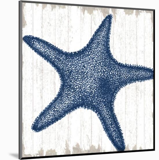 Seaside Starfish-Sparx Studio-Mounted Art Print