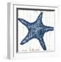 Seaside Starfish-Sparx Studio-Framed Giclee Print