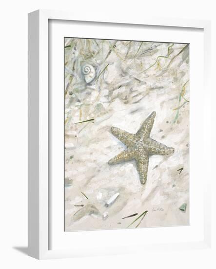 Seaside Starfish-Arnie Fisk-Framed Art Print