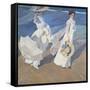 Seaside Stroll-Joaqu?n Sorolla y Bastida-Framed Stretched Canvas
