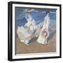 Seaside Stroll-Joaqu?n Sorolla y Bastida-Framed Photographic Print