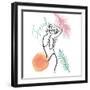 Seaside Summer Figurative I-Elizabeth Medley-Framed Art Print