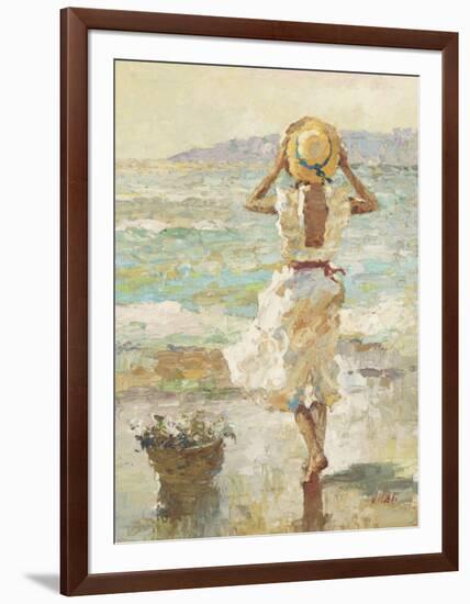 Seaside Summer I-Vitali Bondarenko-Framed Art Print