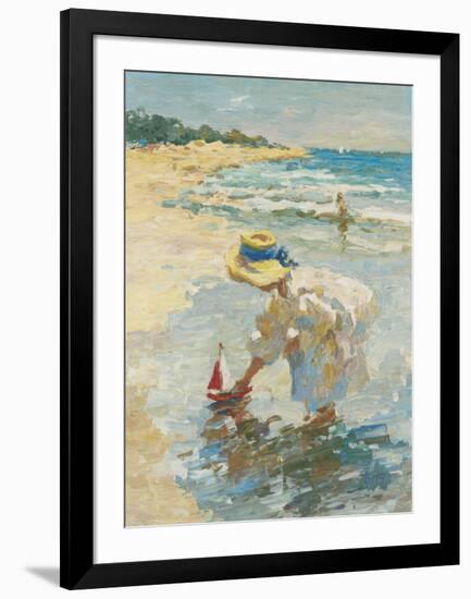 Seaside Summer II-Vitali Bondarenko-Framed Art Print