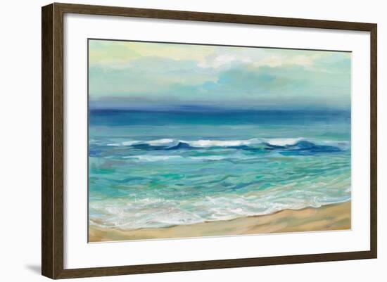 Seaside Sunrise-Silvia Vassileva-Framed Art Print